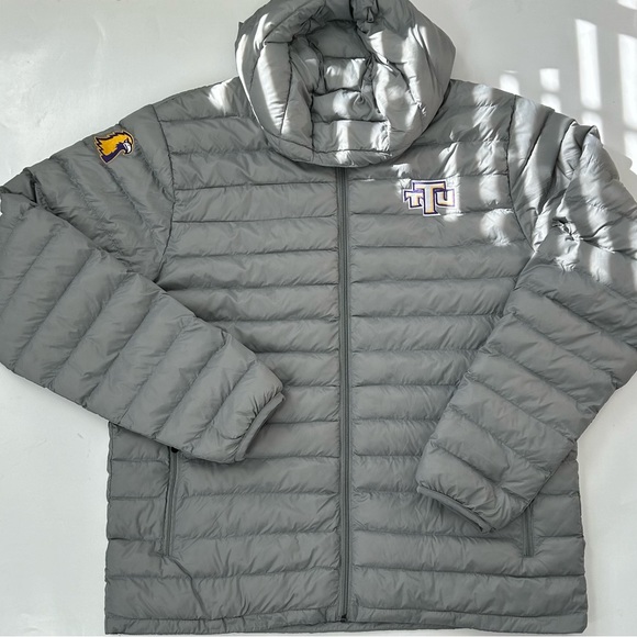 32 Degrees Other - Tennessee Tech Golden Eagles Men's Gray Full-Zip Puffer Jacket Size L NWOT